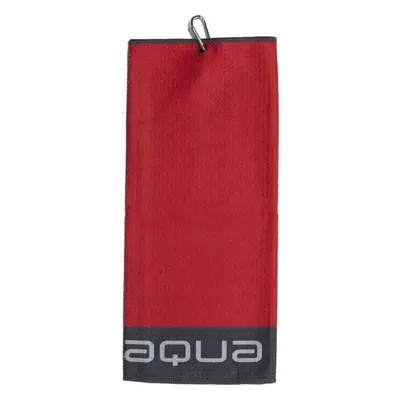 Big Max Aqua Tour Trifold Red/Charcoal Towel