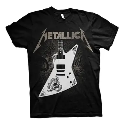 Metallica T-Shirt Papa Het Guitar Unisex Black