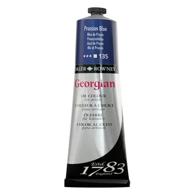 Daler Rowney Georgian Oil Paint Prussian Blue ml pc