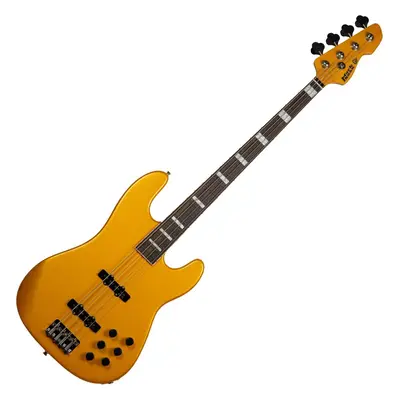 Markbass GV GLOXY CR RW Metallic Yellow 4-string Bassguitar