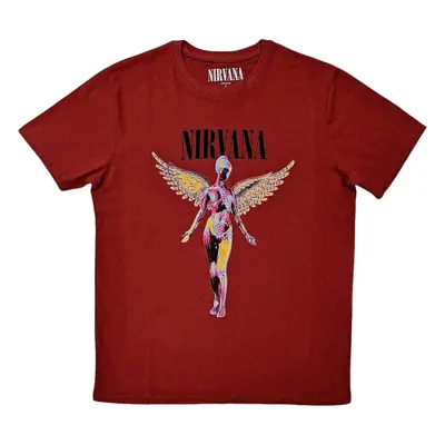 Nirvana T-Shirt In Utero Unisex Red