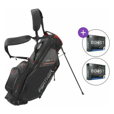 Big Max Dri Lite Feather SET Stand bag Black