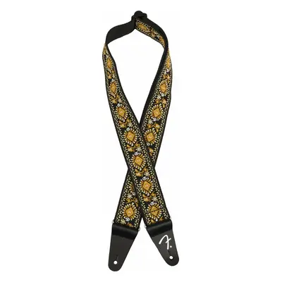 Fender Pasadena Woven Strap Textile guitar strap Yellow Lotus