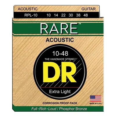 DR Strings RPL-10 Rare Guitar strings