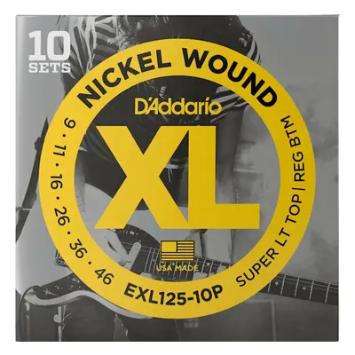 D'Addario EXL125-10P E-guitar strings