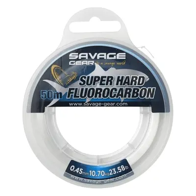 Savage Gear Super Hard Fluorocarbon Clear 0,50 mm m 13,20 kg Line