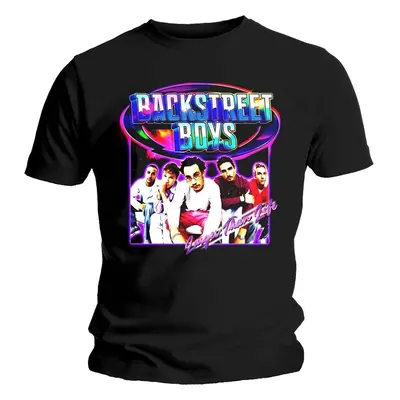 Backstreet Boys T-Shirt Larger Than Life Unisex Black