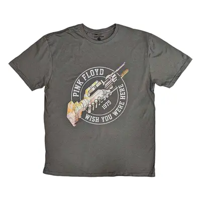 Pink Floyd T-Shirt Wish You Were Here Unisex Charcoal Grey