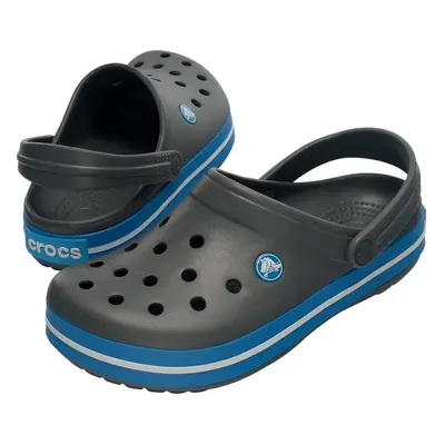 Crocs Crocband Clog Sandals Charcoal/Ocean