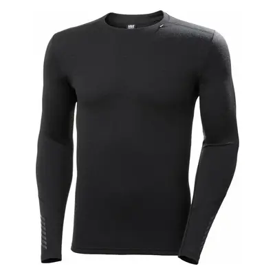 Helly Hansen Men's LIFA Merino Midweight Crew Black Base Layer