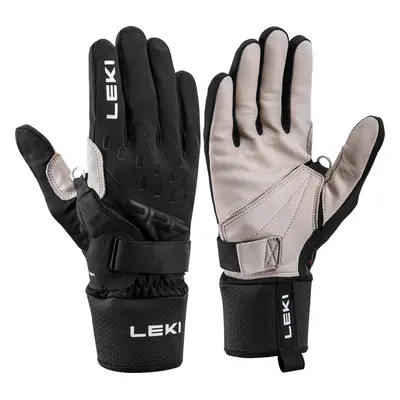 Leki PRC Premium Shark Black/Sand Ski Gloves