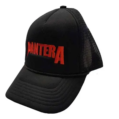 Pantera Cap Logo Black