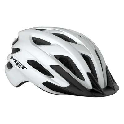 MET Crossover White Bike Helmet