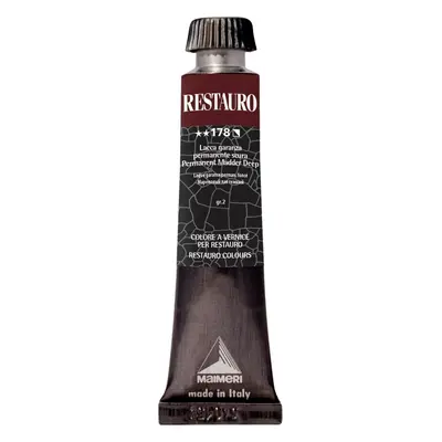 Maimeri Varnish Restauro Restoration Paint Permanent Madder Deep 20 ml pc