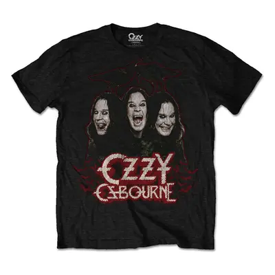 Ozzy Osbourne T-Shirt Crows & Bars Unisex Black