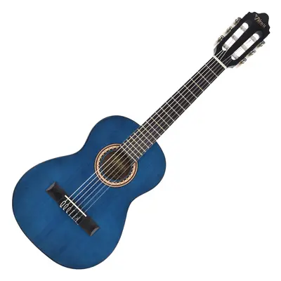 Valencia VC201 Transparent Blue Classical guitar