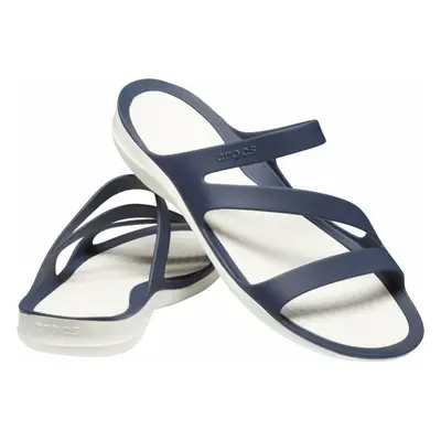 Crocs Women's Swiftwater Sandals Navy/White