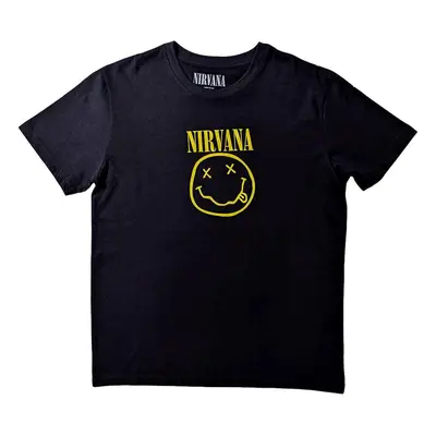 Nirvana T-Shirt Flower Sniffin Unisex Black