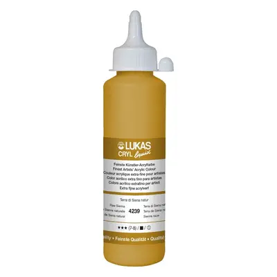 Lukas Cryl Liquid Acrylic Paint Raw Sienna ml pc