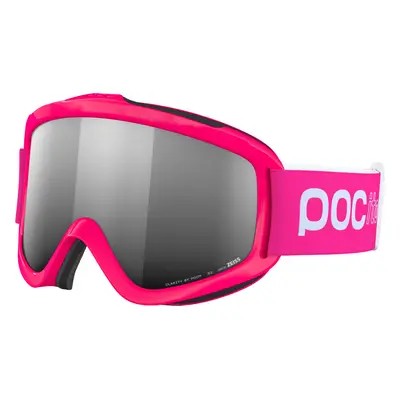 POC POCito Iris Fluorescent Pink/Partly Sunny Silver Ski Goggles