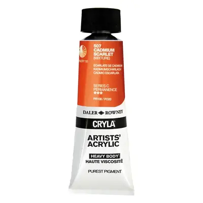 Daler Rowney Cryla Artists’ Acrylic Paint Cadmium Scarlet ml pc