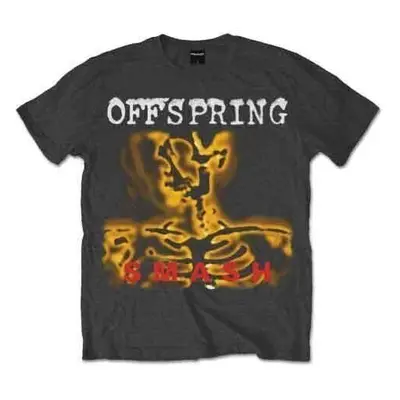 The Offspring T-Shirt Smash Unisex Charcoal Grey