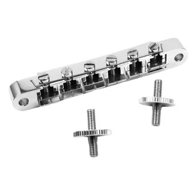 Partsland LP35BRD-CR Chrome Guitar Bridge