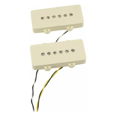 Fender Cunife/Cobalt Chrome Jazzmaster Pickup Set Cream Single Pickup