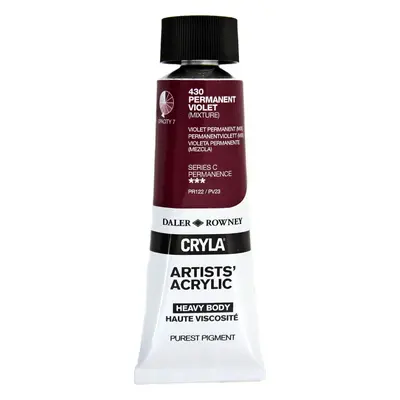 Daler Rowney Cryla Artists’ Acrylic Paint Permanent Violet ml pc