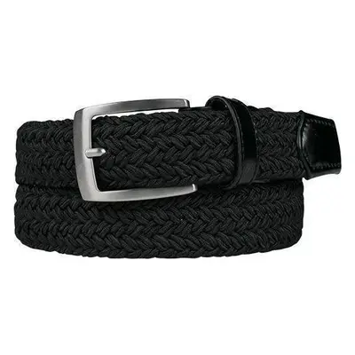 Alberto Basic Braided Mens Black cm Belt