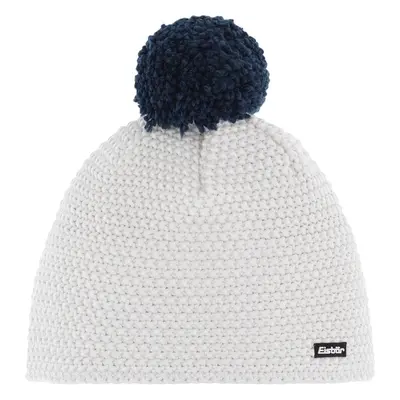 Eisbär Jamie Pompon Beanie White/Dark Cobalt Ski Beanie