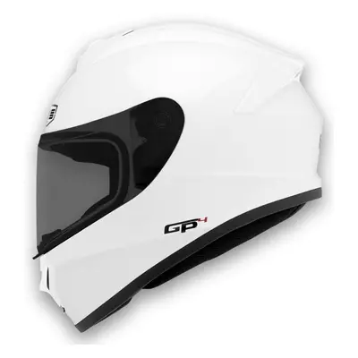 CMS GP4 Plain ECE 22.06 Artic White Helmet