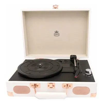 GPO Retro Soho White Portable turntable