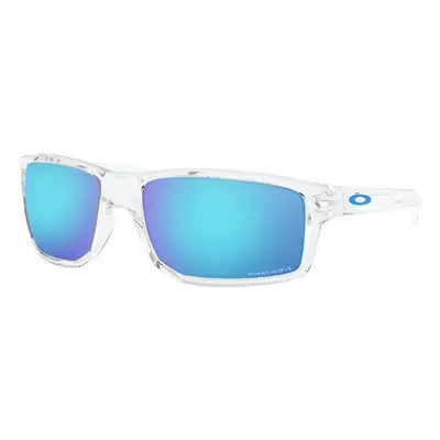 Oakley Gibston Polished Clear/Prizm Sapphire Sport Glasses