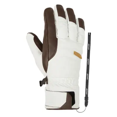 Ziener Kamary GTX AW White Fog Ski Gloves