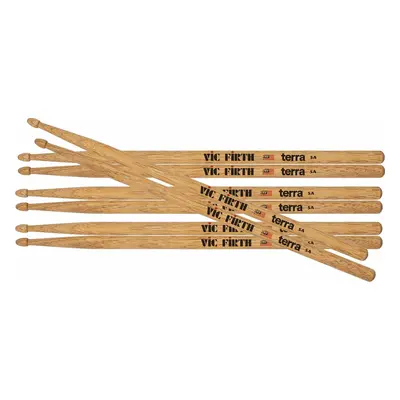 Vic Firth P5AT4PK American Classic Terra Series 4pr Value Pack Drumsticks