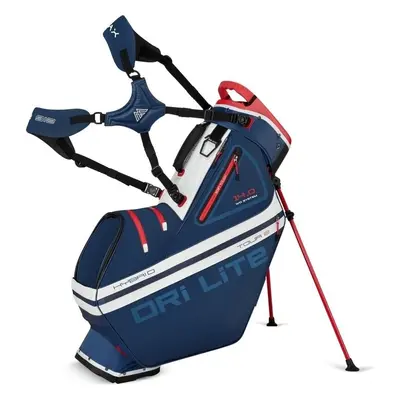 Big Max Dri Lite Hybrid Tour Stand bag Navy/Red/White