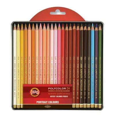 KOH-I-NOOR Polycolor Artist's Coloured Pencils Set of Coloured Pencils Portrait pcs