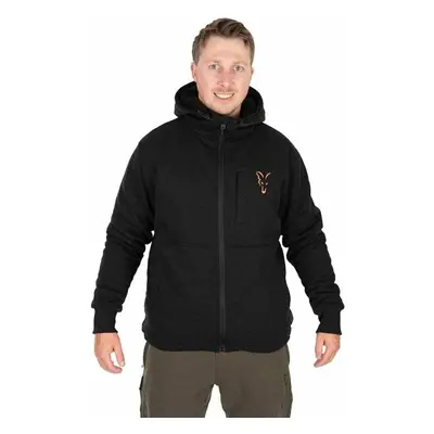 Fox Fishing Hoodie Collection Sherpa Hoody Black/Orange