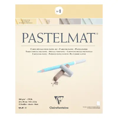 Clairefontaine Pastelmat Glued Pad N1 Sketchbook g