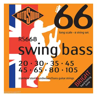 Rotosound RS668 Bassguitar strings