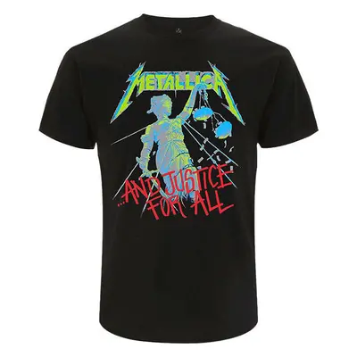 Metallica T-Shirt And Justice For All (Original) Unisex Black