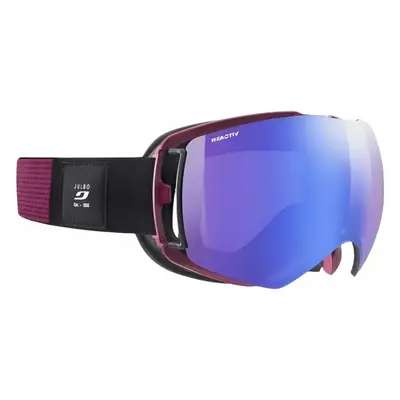 Julbo Lightyear Black/Purple Reactiv High Contrast Blue Ski Goggles