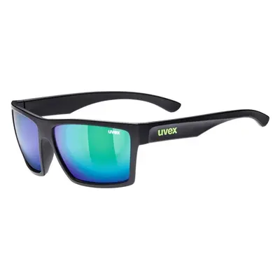 UVEX LGL Black Mat/Mirror Green Lifestyle Glasses