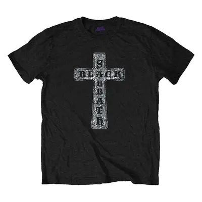 Black Sabbath T-Shirt Cross Unisex Black