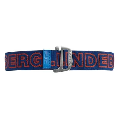 J.Lindeberg Lennon Webbing Logo Nautical Blue Belt