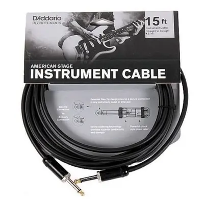 D'Addario Planet Waves PW-AMSG-15 4,5 m Straight - Straight Instrument Cable