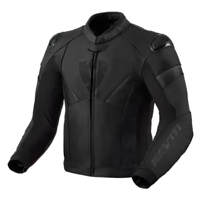 Rev'it! Jacket Argon Black/Anthracite Leather Jacket