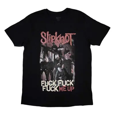 Slipknot T-Shirt Fuck Me Up Unisex Black