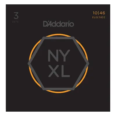 D'Addario NYXL1046-3P E-guitar strings